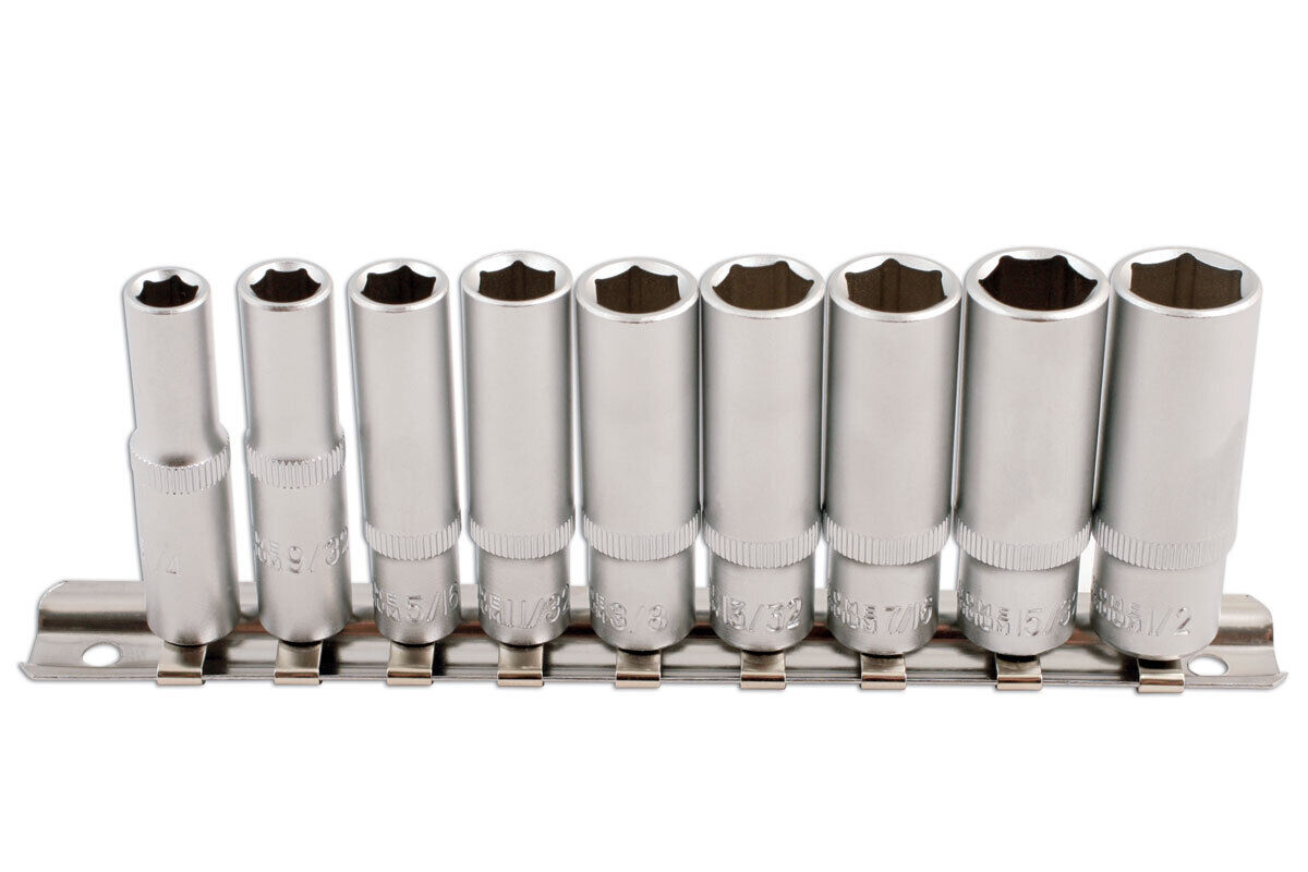Set Di Chiavi A Profondità Laser Tools AF 1/4"D 9 Pezzi 5692