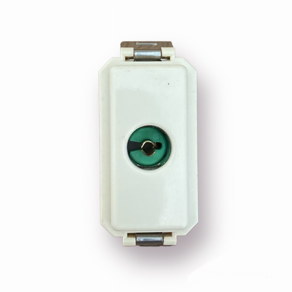 Vimar 08179 presa coassiale 9,5 IEC disaccoppiamento resistivo 20dB Z 75 ohm