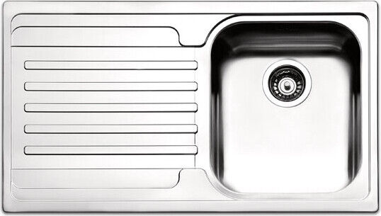 Lavello Cucina 1 Vasca Incasso Acciaio Inox Apell 86 cm VE861ILBC