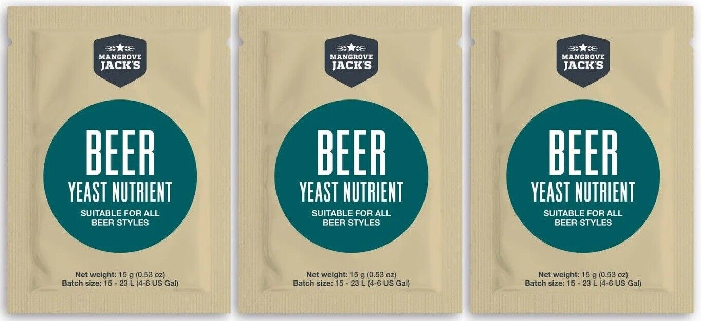 3 nutrienti per birra Mangrove Jack's 15 g - per tutti gli stili di birra
