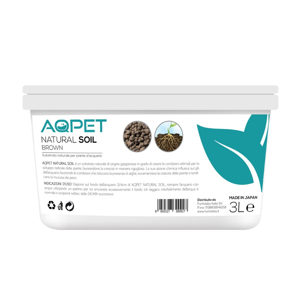 AQPet Natural Soil Brown 3L