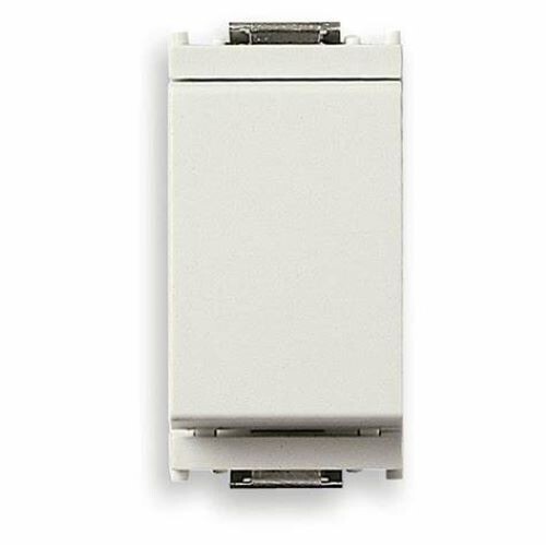 1P 16 AX. Max 200 W per lampade con ballast integrato - Vimar 16001.B