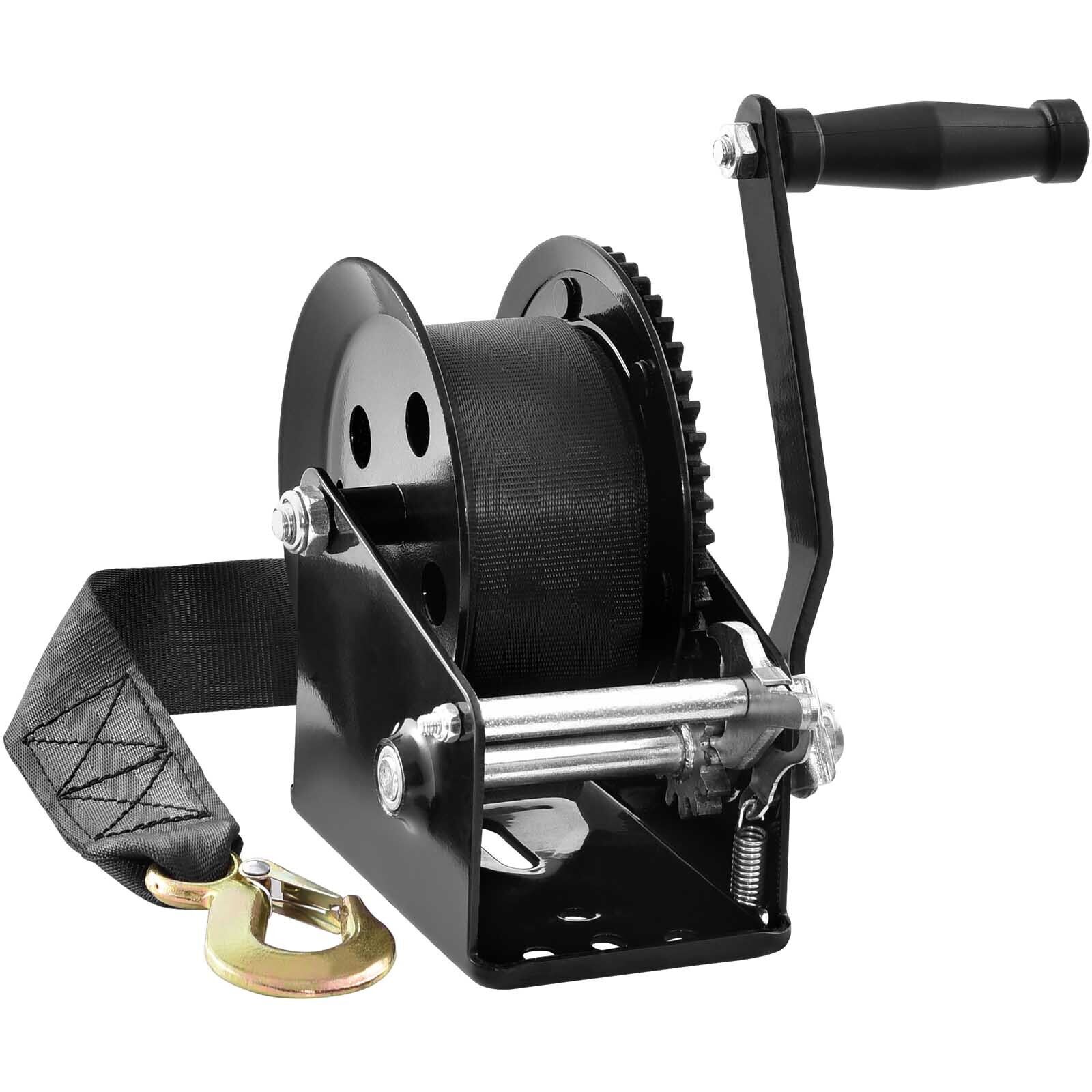 VEVOR Verricello Manuale Forza di Tiro da 725,7kg ca. Verricello Rimorchio Barca