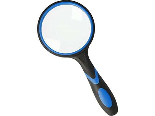 Westcott E-40403 00 4x Magnifying Glass Shatterproof Handheld Magnifying Glass f