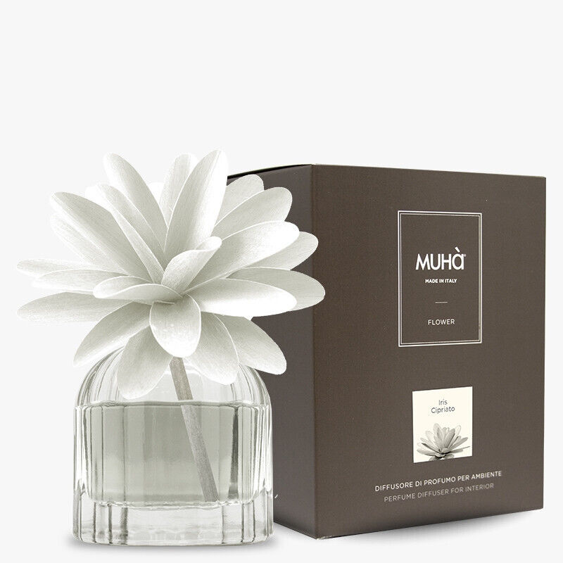 MUHA PROFUMATORE D'AMBIENTE FLOWER DIFFUSER IRIS CIPRIATO 60ML