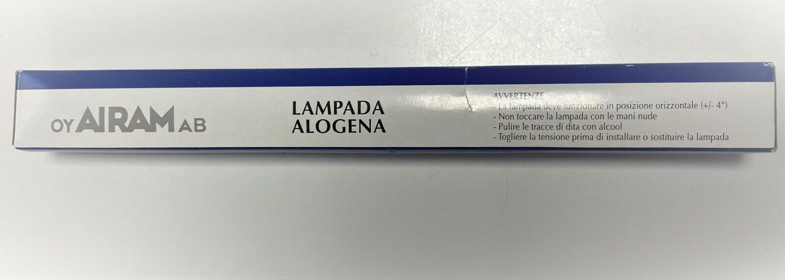 LAMPADA ALOGENA LINEARE OY AIRAM AB - J1000- 191 MM 220-230V PER FARETTO