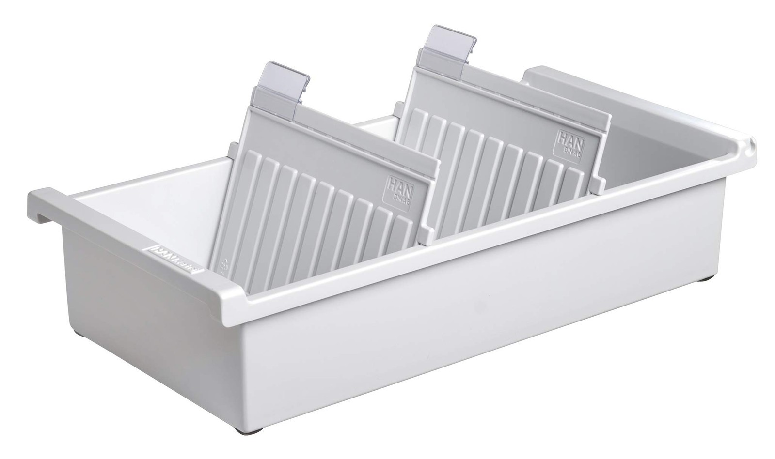 HAN 956-0-11, Card index tray A6 landscape. Innovative, attractive design holds