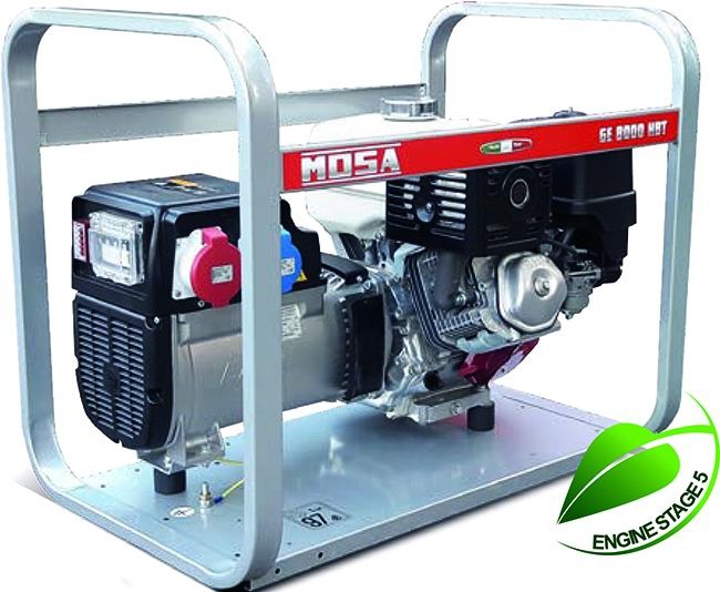 GENERATORE MOSA NAKED GE 8000 HBT BENZINA      8 KVA
