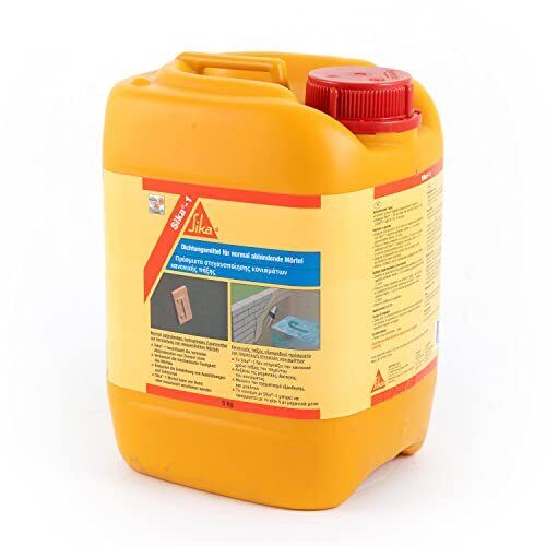 Sika - Sika-1, Giallo - Additivo impermeabilizzante per malte e betoncini (p9B)