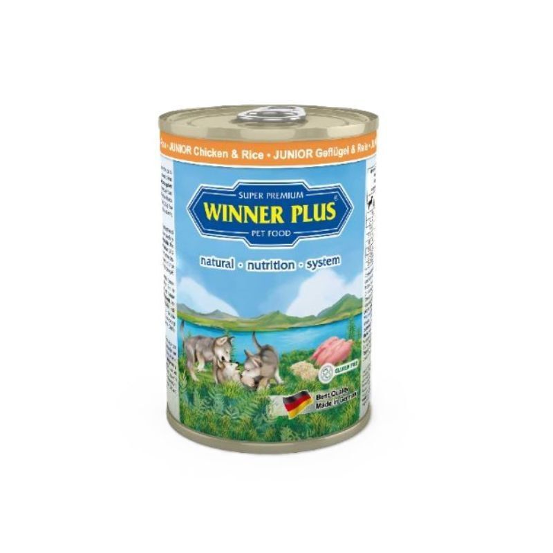 Winner plus puppy pollo e riso 400gr