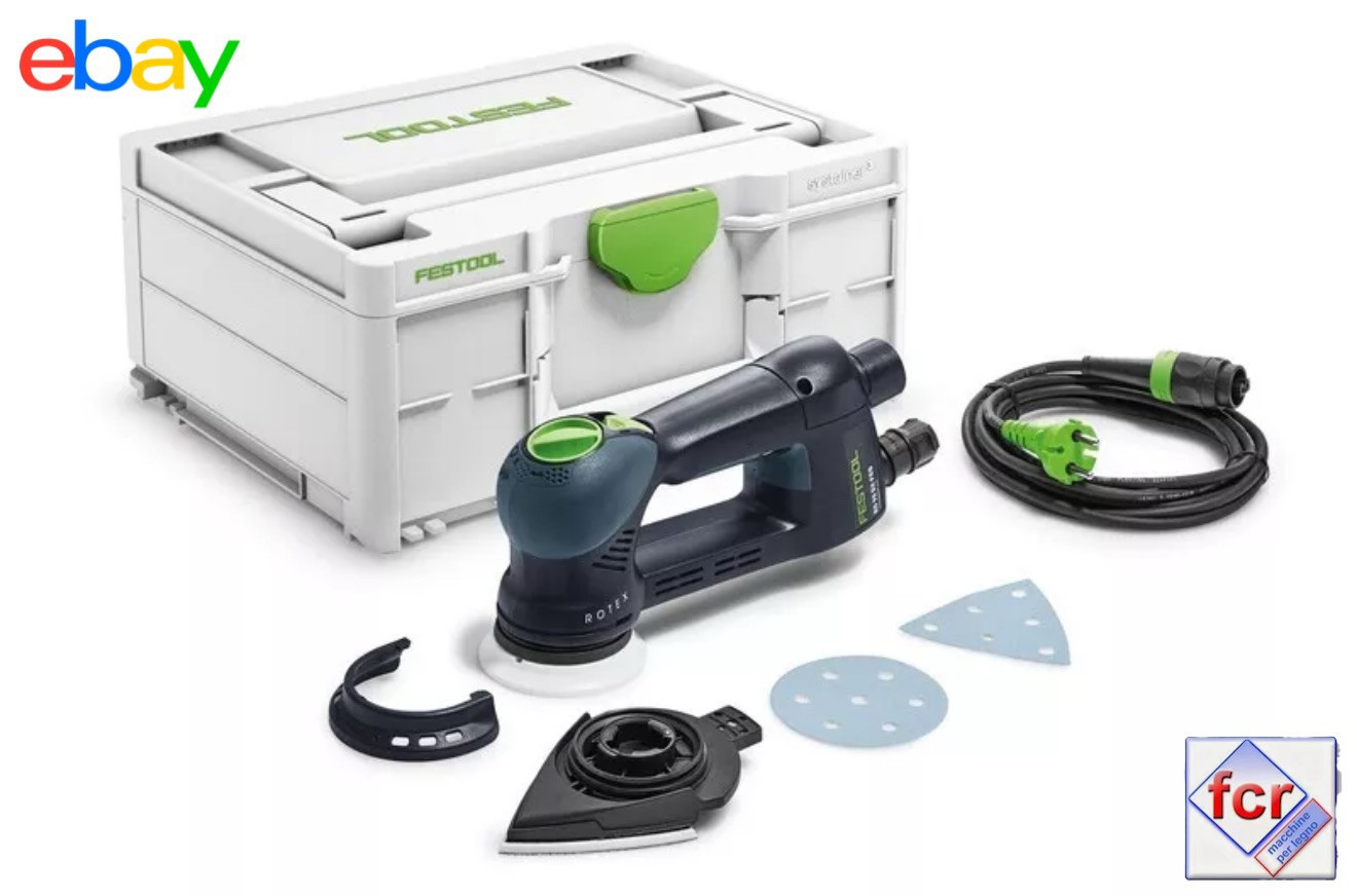 FESTOOL Levigatrice orbitale rotativa ROTEX RO 90 DX FEQ-Plus COD. 576259