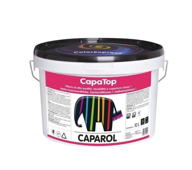 CAPATOP CAPAROL IDROPITTURA PER INTERNI DA LT.5