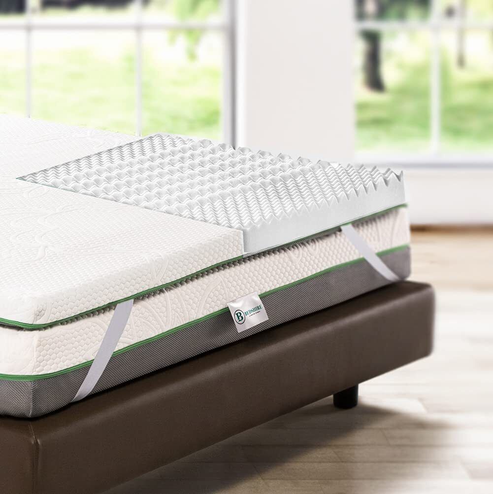 Bedshire Topper Matrimoniale 160x200 Materasso Correttore in Memory Foam Alto 6