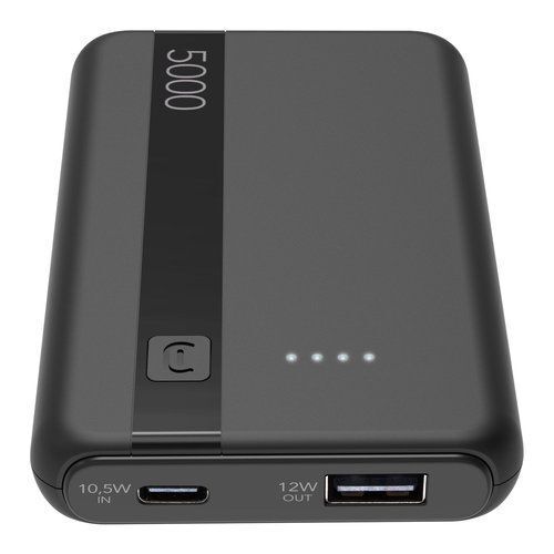 Power bank Cellular Line PBENTRY5000K Black