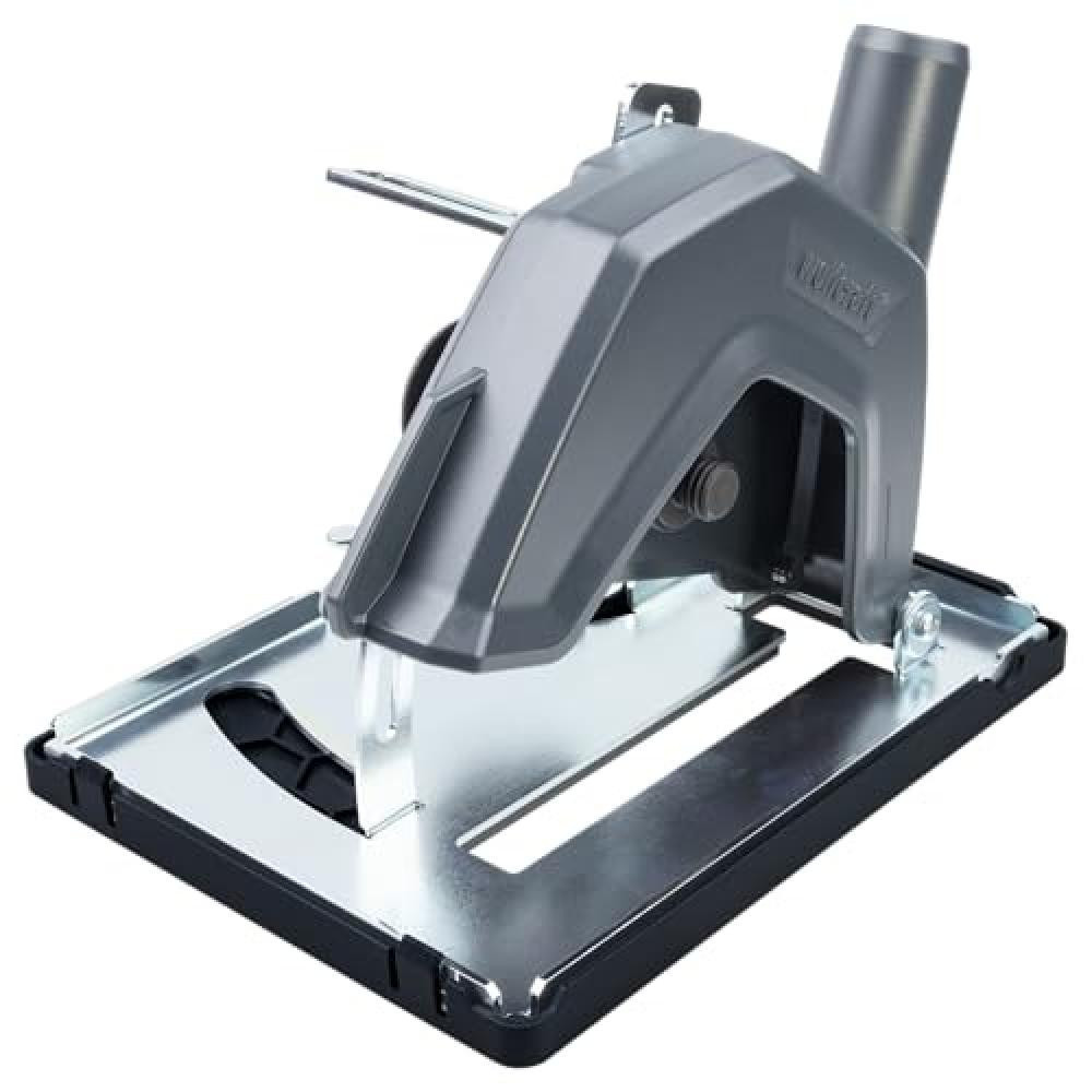 (TG. Ø 115/125 mm) wolfcraft Cappa di Aspirazione con Guide per Smerigliatrici
