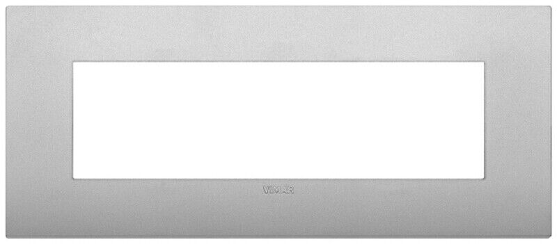 Vimar 19657.79 Arke - placca 7 moduli silver matt