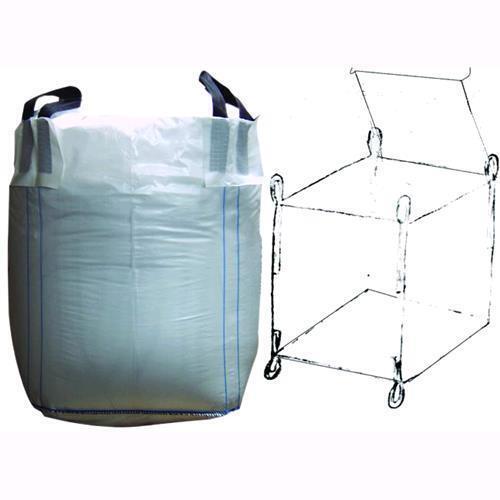 Sacco Sacchi Per Detriti Macerie Mod. Ribaltabile Kg. 1500 Lt. 1000