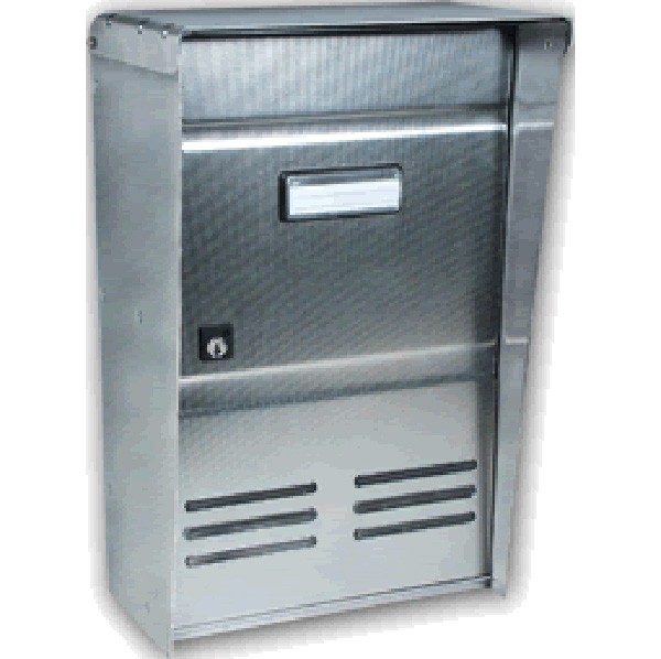 ALUBOX - CASSETTA POSTALE SERIE  DUBLO IN INOX