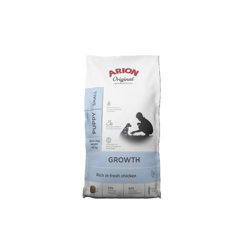 Arion dog original growth puppy mini pollo 2kg