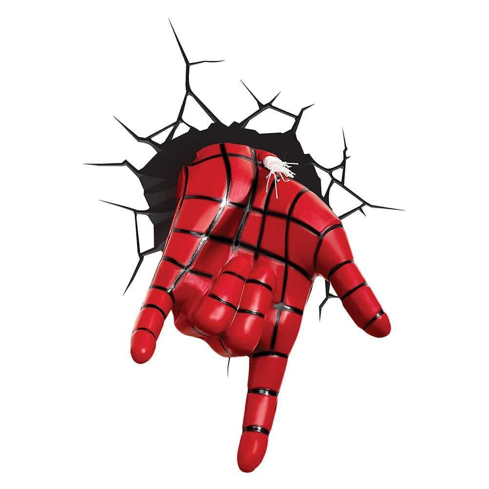 3D Light FX Marvel Spiderman Hand 3D Deco LED da parete (produzione sospesa), Pl