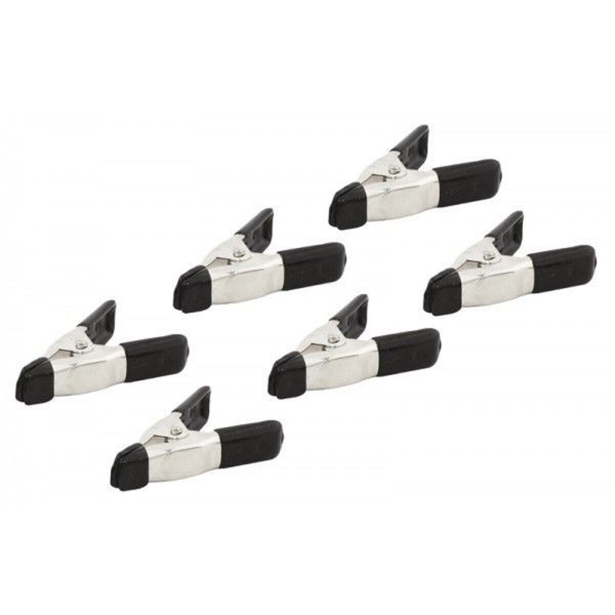 Expo 71000 6 Pezzi Micro Morsetto a Molla Set