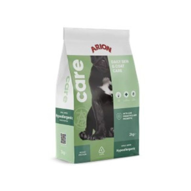 Arion dog care hypoallergenic mini salmone e riso 2kg