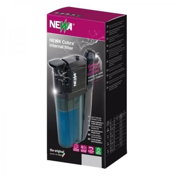 NEWA COBRA CF 75 FILTRO INTERNO ACQUARI DA 25 A 75 LITRI SKIMMER SUPERFICIE