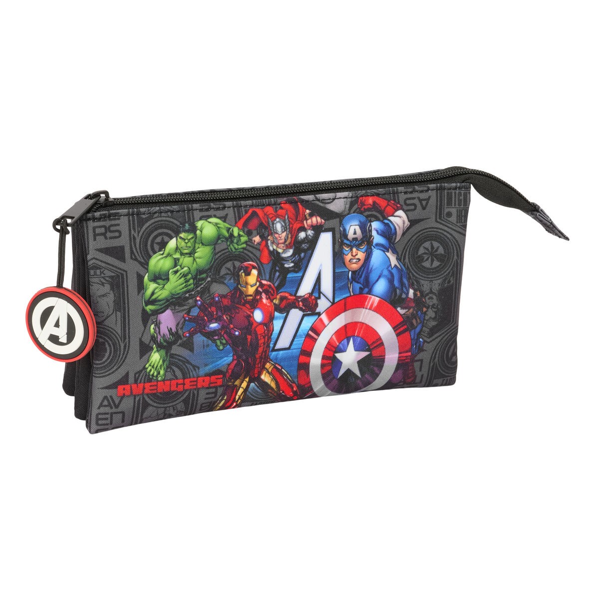 Necessaire The Avengers Vendetta Nero 22 x 12 x 3 cm