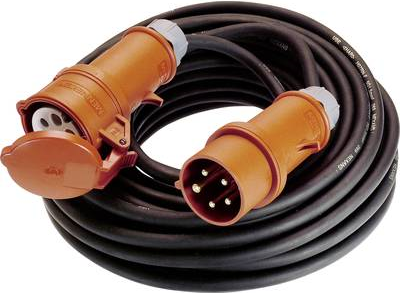 Cavo prolunga AS Schwabe 60368 nero 25 m (60368)