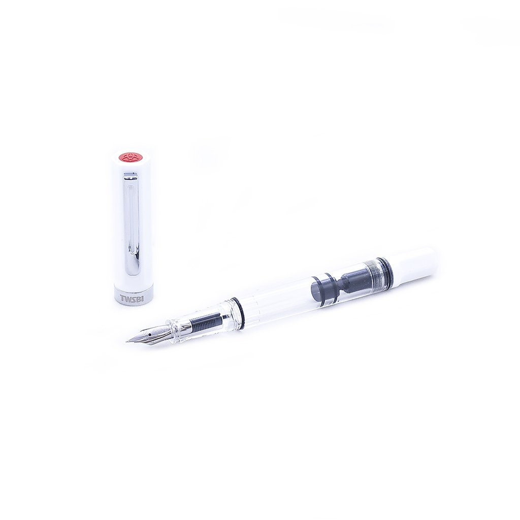 Twsbi Eco White pennino EF Bianca - Penna Stilografica (n6U)