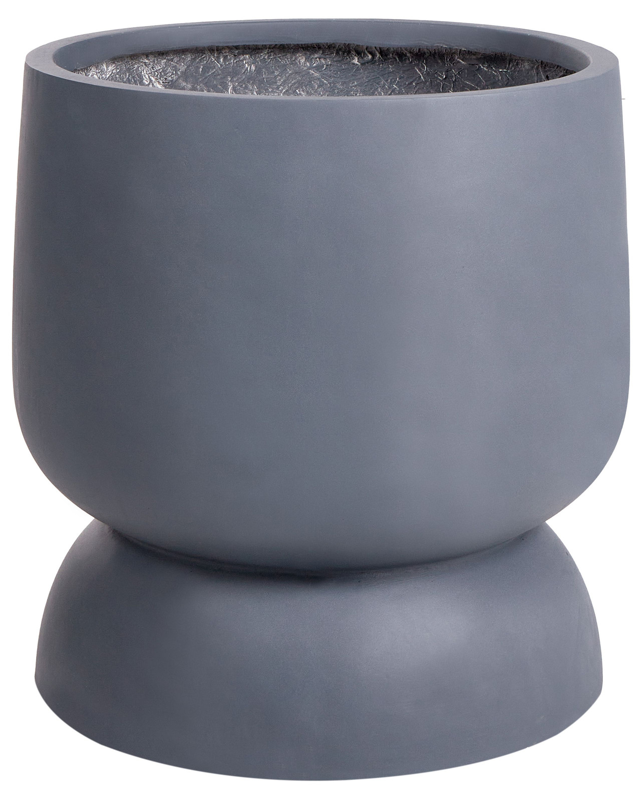 Vaso per piante ARAUCARIA Ceramica 42 cm Grigio