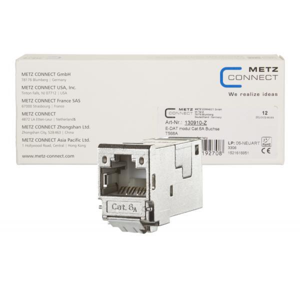 METZ CONNECT 130910-Z RJ-45 Metallico cavo di collegamento