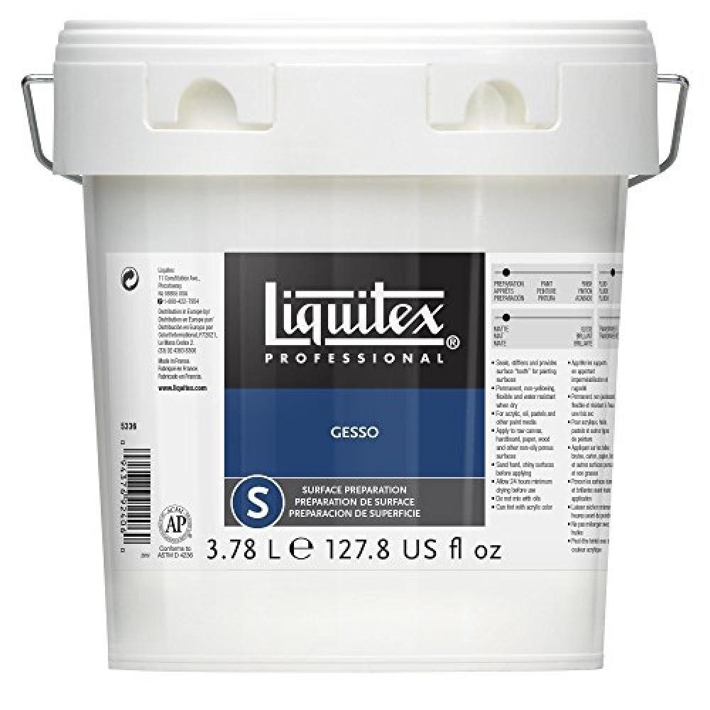 (TG. Grundierung) Liquitex Professional - Gesso trasparente, per preparazione su