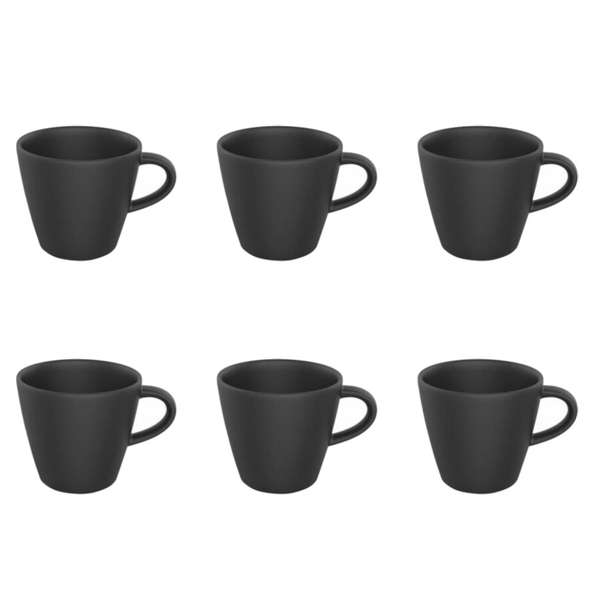 VILLEROY & BOCH Rock Set 6 Tazzine Espresso