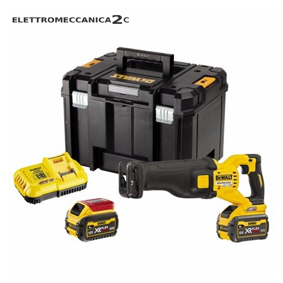 DEWALT DCS389X2-QW sega universale 54v 2x9ah 160mm 0-3000corse/min corsa 28,6...