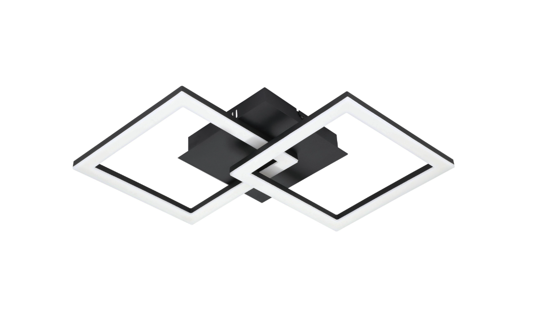 Plafoniera led Eglo Paranday-Z 21.5W 3000-6500K nero - 900316