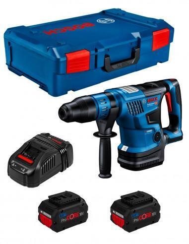 Martello Perforatore BOSCH GBH 18V-36 C (2 x 8,0 Ah ProCore + GAL1880CV + L-Boxx