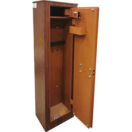 Armadio porta fucili wood 3 posti effe + tesoretto cm 25x20 h.cm 145 Effe