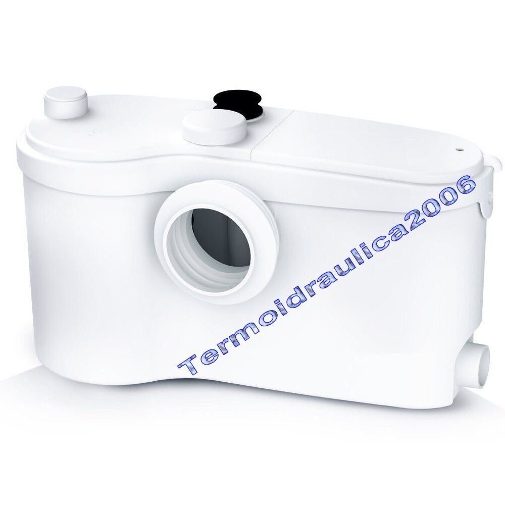 SANIBEST PRO Trituratore WC Lavabo Bidet Doccia uso intensivo bar ristorante