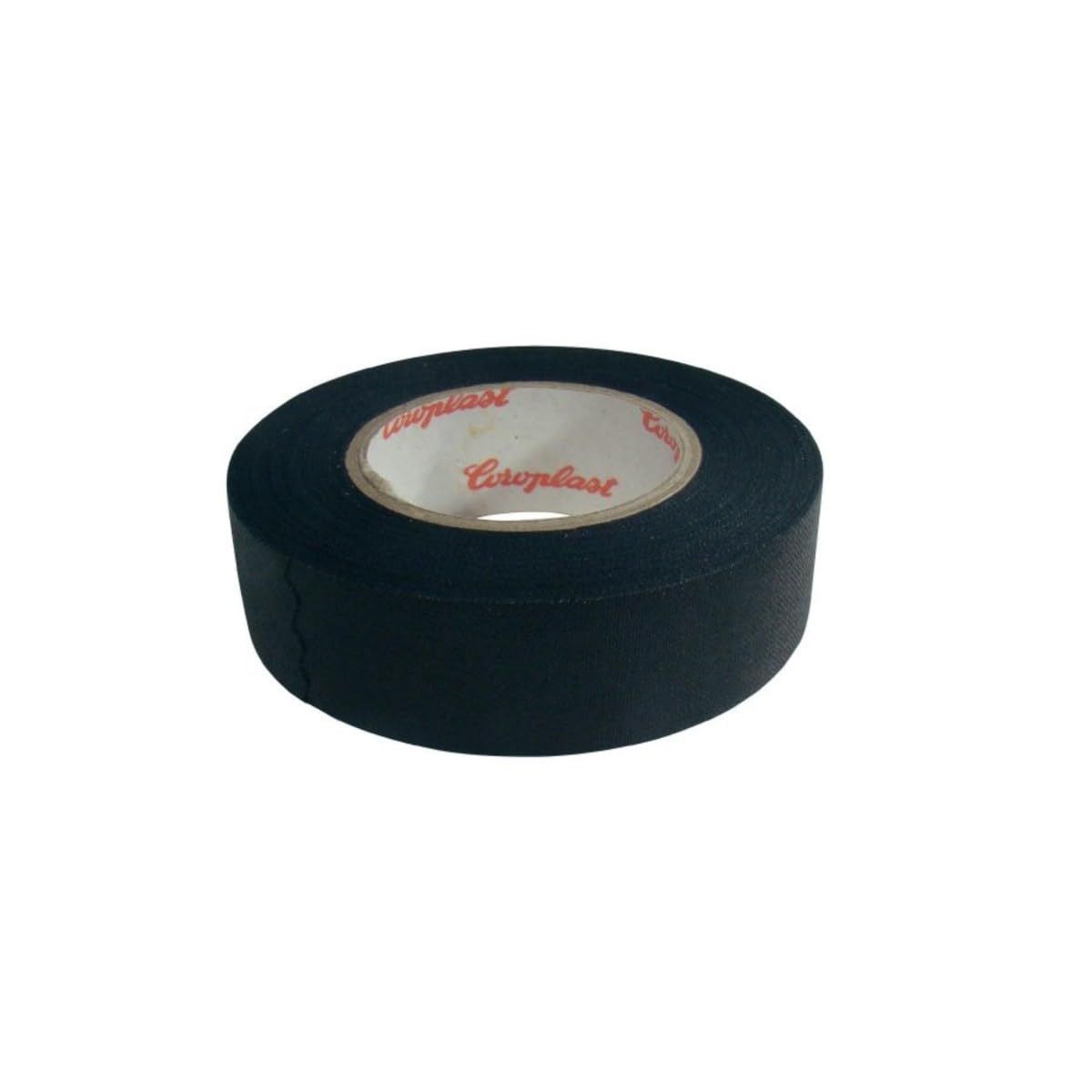 Nastro adesivo telato (L x P) 10 m x 19 mm Nero Tessuto in lana di (I9a)