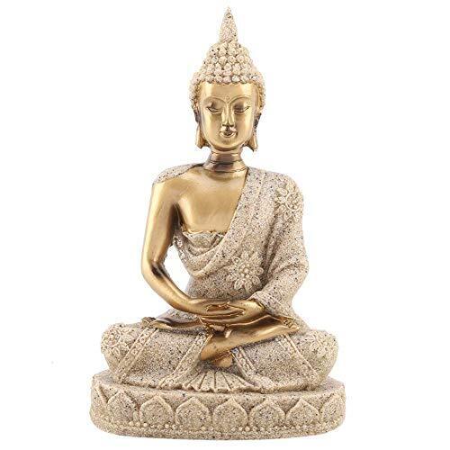 Artigianato Artigianale di Buddha, Statua intagliata, Statua di Buddha, (Y5n)