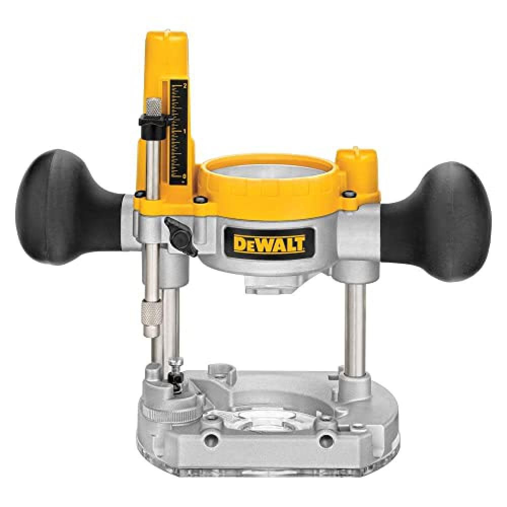 (TG. Taglia unica) DEWALT Base a tuffo per router compatto, aste in acciaio per