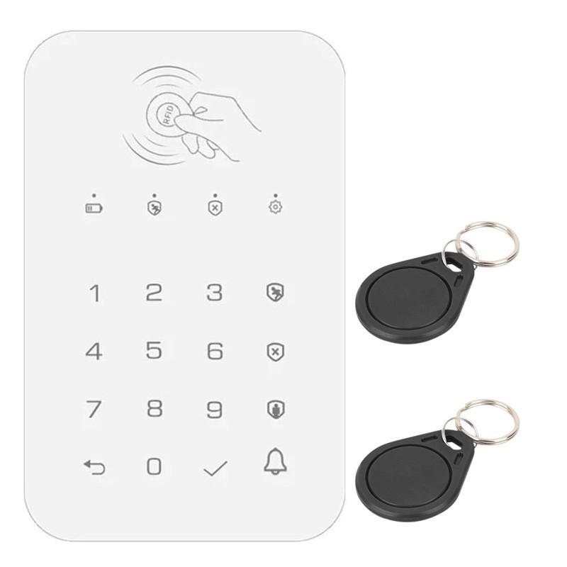 Tuya Tastiera Wireless 433MHz per il Sistema di Allarme e Sicurezza Domestica