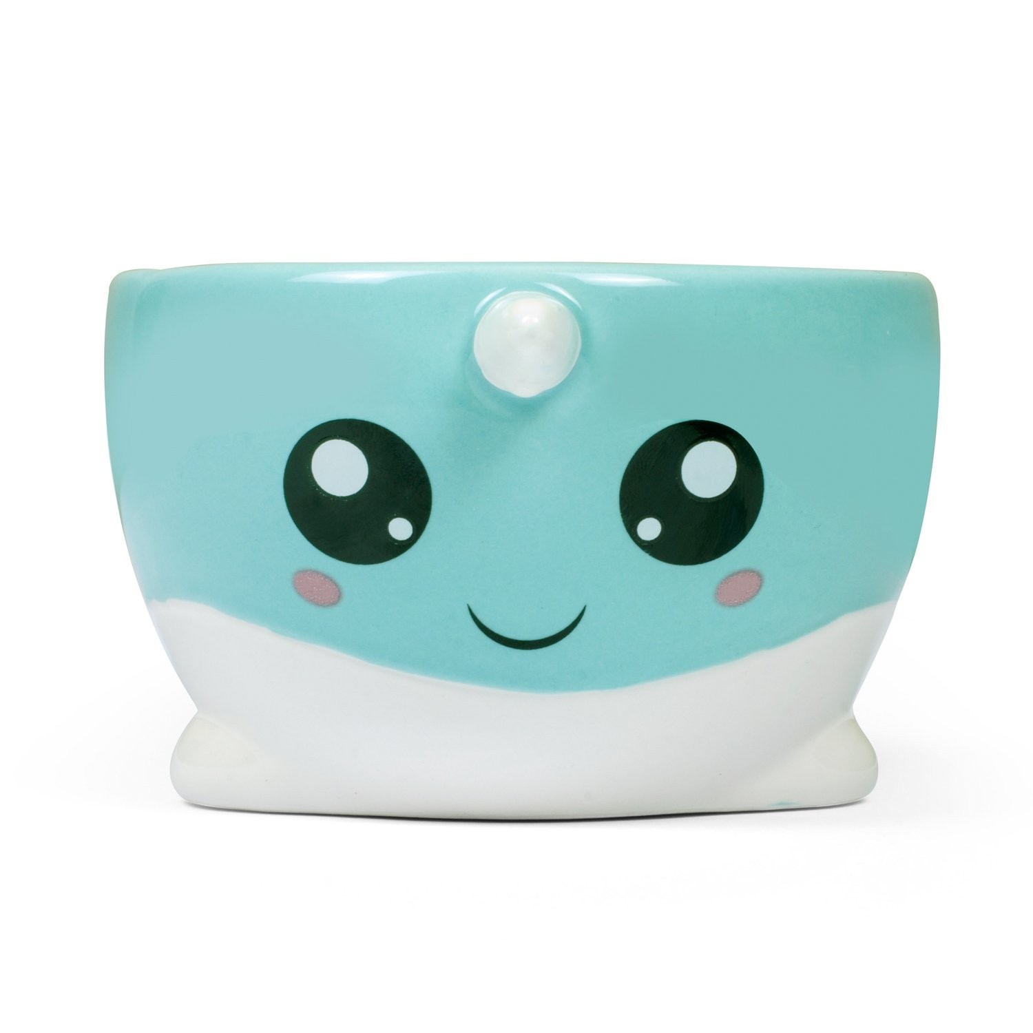 Thumbs Up UK Narwhal Fun Novelty Ceramic Mug with Handle-Perfect for Home and Of