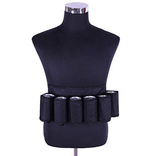 Beer Belt - Cintura porta birra Delaman Can Belt per 6x Beer Beverage can (d5u)