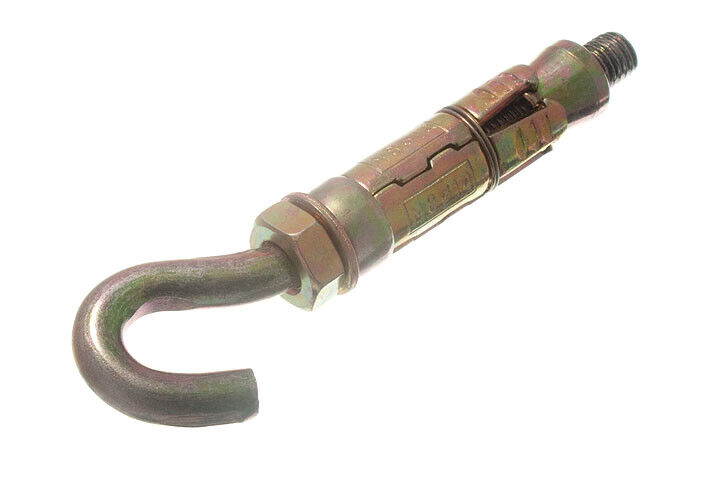 Nuovo 6 X Protezione Ancora Gancio Rawl Tipo Bullone Fissaggi M8 X 65mm -