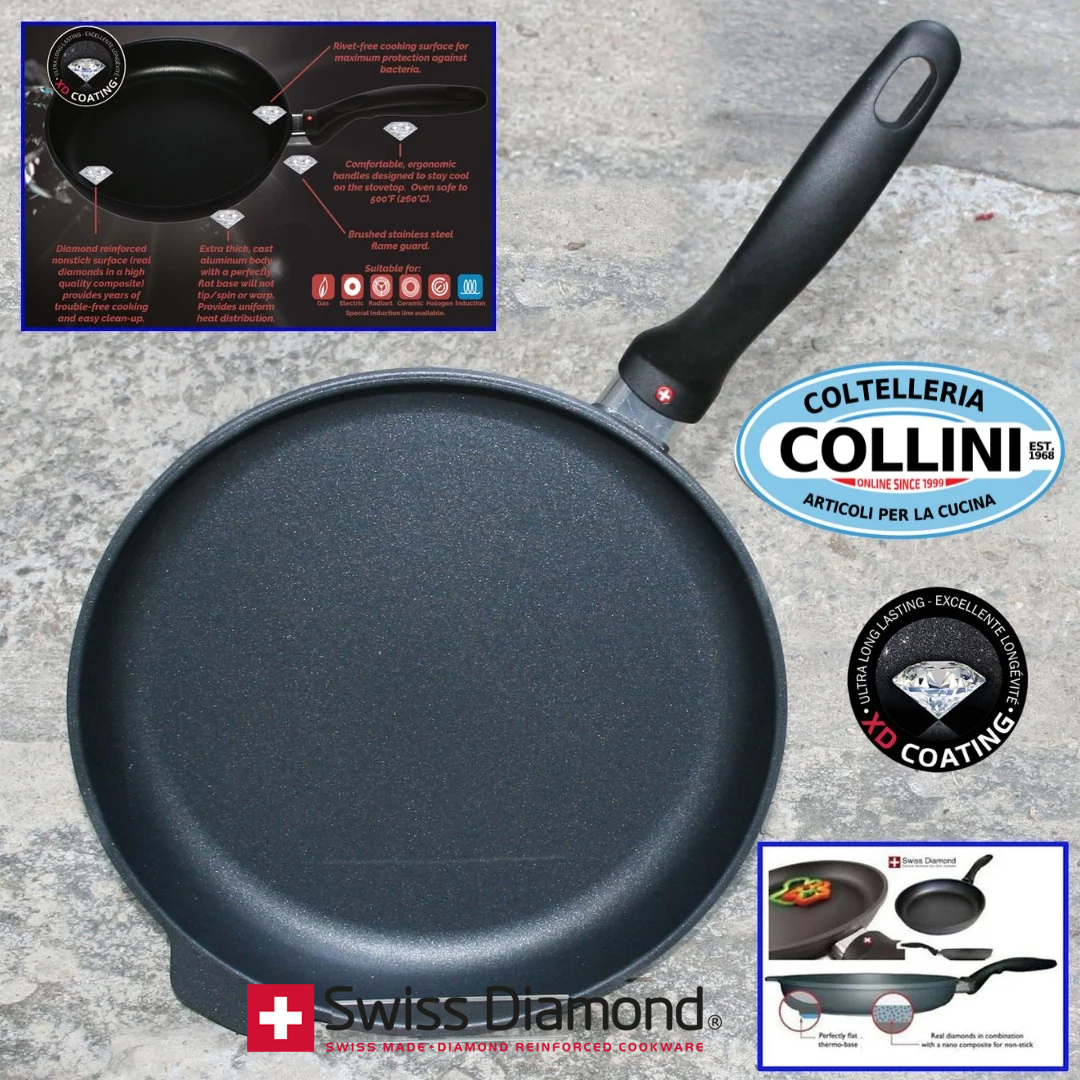 Swiss Diamond - Padella bassa - 28cm - Induzione NEW
