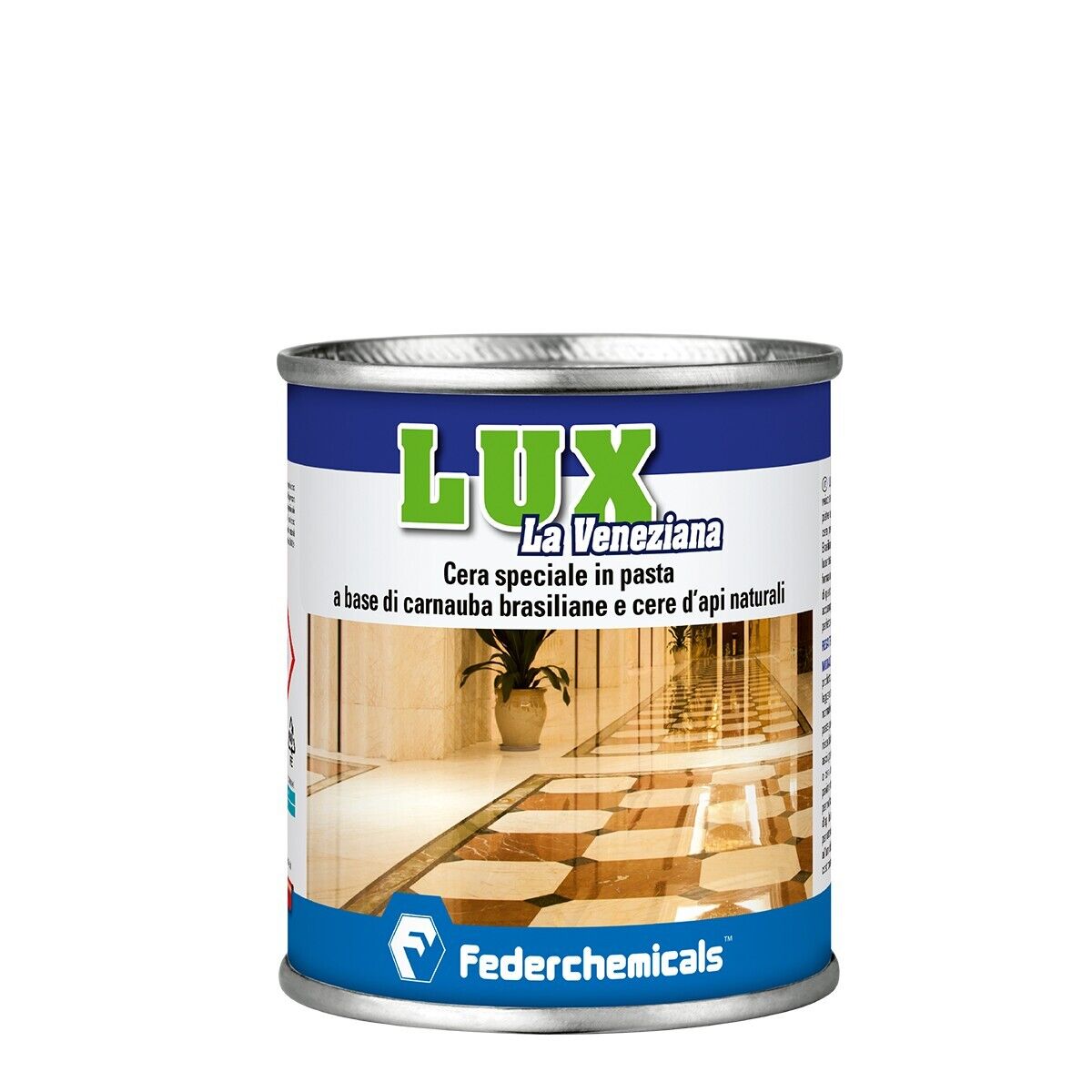 Cera speciale in pasta per marmi e graniti LUX La Veneziana Federchemicals 1LT