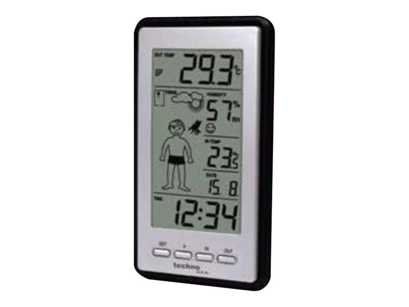 technoTrade Technoline WS 9632 IT Nero Termometro da esterno 8234220