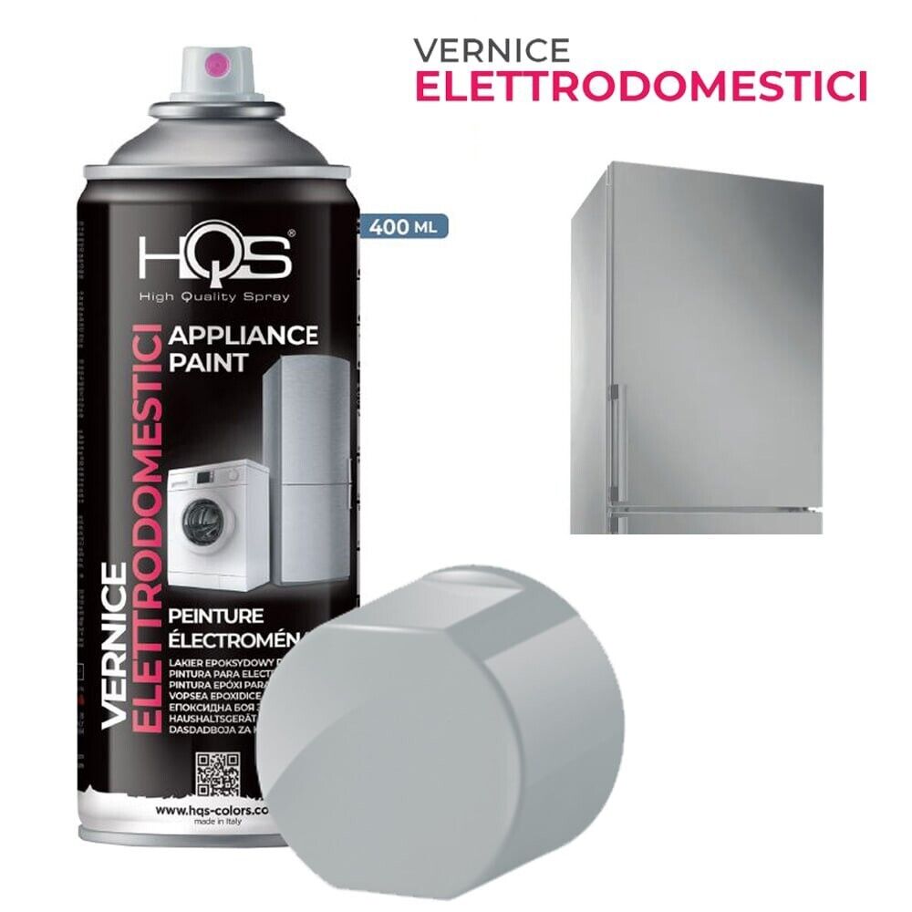 VERNICE SPRAY PER ELETTRODOMESTICI ALLUMINIO ML.400 RIPRISTINA ELETTRODOMESTICI